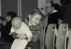 Julie et gros bébé